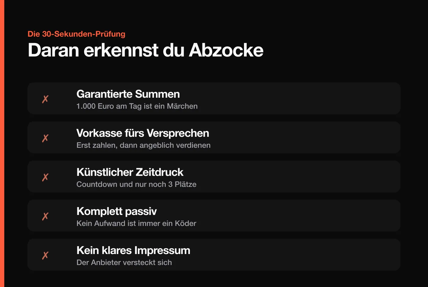 Guru-Versprechen erkennen: Warnsignale für unseriöse KI-Geld-verdienen-Angebote