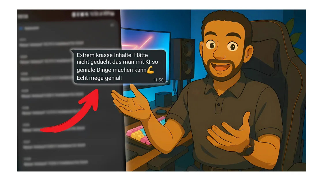 Eine typische Reaktion nach dem Webinar
